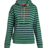 Salzhaut - ISIBEL Damen normale Passform - Hoodie - Kapuzenpullover - Langarmshirt - 1 - #farbe_bottle-green-navy