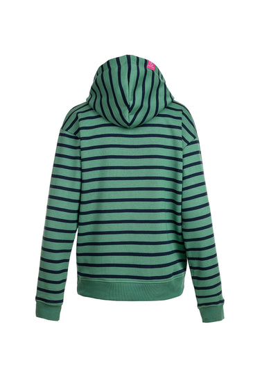 Salzhaut - ISIBEL Damen normale Passform - Hoodie - Kapuzenpullover - Langarmshirt - 4 - #farbe_bottle-green-navy