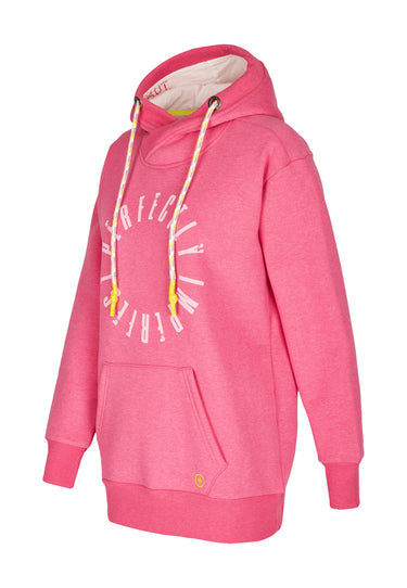 Salzhaut - FIBI Damen normale Passform - Fleecehoodie - Hoodie - Kapuzenpulli - 5 - #farbe_pink