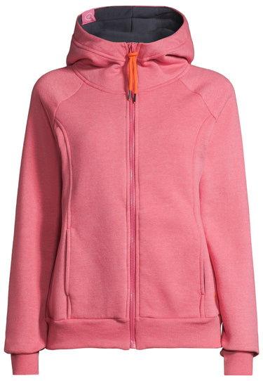 Salzhaut - IBIRGITTA Damen normale Passform - Hamburg - Hoodiejacke - Kapuze - 2 - #farbe_raspberry