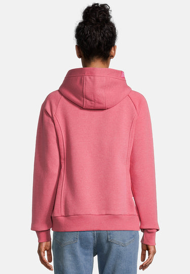 Salzhaut - IBIRGITTA Damen normale Passform - Hamburg - Hoodiejacke - Kapuze - 4 - #farbe_raspberry