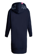 salzhaut - FILIPPA Damen Oversized Hoodiejacke - adenauer & co - Anker - Basic - 7 - #farbe_Navy