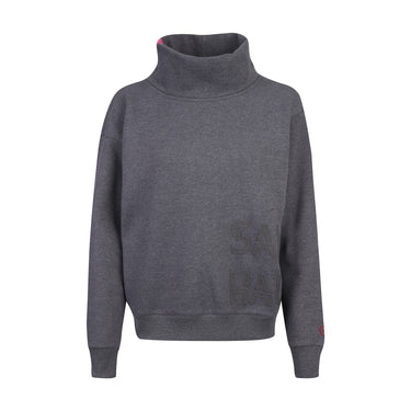 salzhaut - EYLA Damen Pullover mit Turtleneck - adenauer & co - Anker - Basic - 1 - #farbe_Anthra