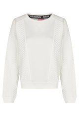 salzhaut - EDIS Damen Sweat Pullover Regular-Fit - adenauer & co - Anker - Basic - 1 - #farbe_Offwhite