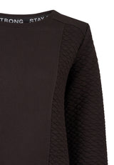 salzhaut - EDIS Damen Sweat Pullover Regular-Fit - adenauer & co - Anker - Basic - 9 - #farbe_Black