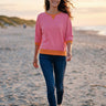 Salzhaut - Sweatshirt - Oversized Raglan-Schnitt - 1 - #farbe_blossom-orange