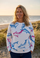 salzhaut - FREKJA Damen Shirt normale Passform - adenauer & co - Anker - Basic - 1 - #farbe_Offwhite