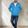 salzhaut - MOOL Herren normale Passform - Rollkragen - Sweatjacke - Turtleneck - 1 - #farbe_ocean-blue