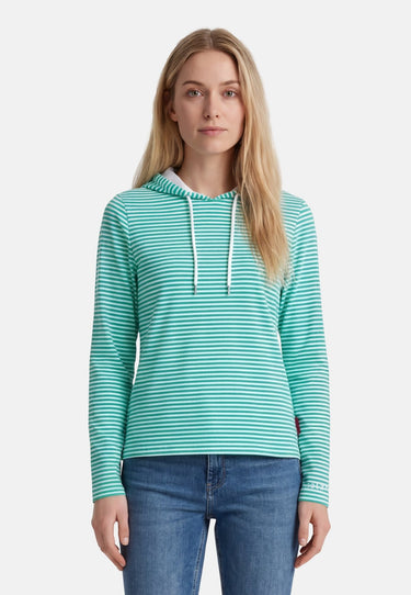 Salzhaut - AADLER Damen Relaxed-Fit - Damen - Kapuze - Langarmshirt - 3 - #farbe_offwhite-lagoon