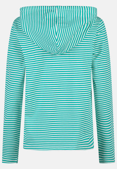 Salzhaut - AADLER Damen Relaxed-Fit - Damen - Kapuze - Langarmshirt - 7 - #farbe_offwhite-lagoon