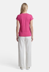 salzhaut - ABBELDWATSCH Damen Relaxed - Fit - adenauer & co - Anker - Basic - 12 - #farbe_fuchsia