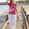 salzhaut - ABBELDWATSCH Damen Relaxed - Fit - adenauer & co - Anker - Basic - 9 - #farbe_fuchsia