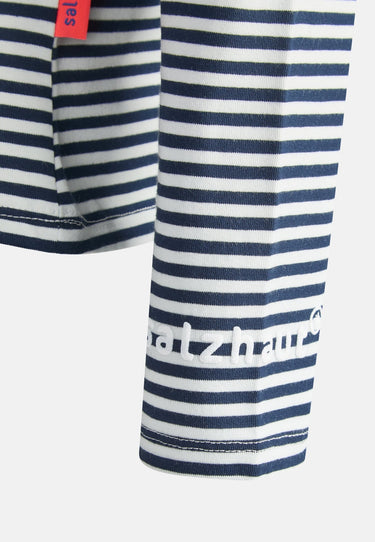 Salzhaut - ACHTERN Damen Relaxed-Fit - Langarmshirt - ringel - Rundhals - 16 - #farbe_navy-offwhite