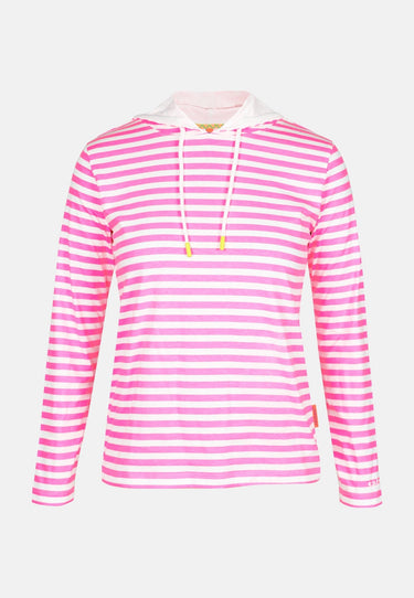 salzhaut - ACKERLÜNNING Damen Oversized, normale Passform - adenauer & co - Anker - Basic - 2 - farbe_Offwhite - Neonpink