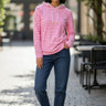 salzhaut - ACKERLÜNNING Damen Oversized, normale Passform - adenauer & co - Anker - Basic - 1 - farbe_Offwhite-Neonpink