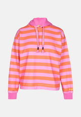 Salzhaut - ADEBAAR Damen normale Passform - Hoodie - Kapuzenpulli - kuschelig - 11 - #farbe_blossom-orange