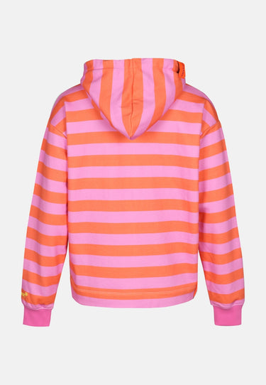 Salzhaut - ADEBAAR Damen normale Passform - Hoodie - Kapuzenpulli - kuschelig - 7 - #farbe_blossom-orange