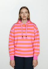 Salzhaut - ADEBAAR Damen normale Passform - Hoodie - Kapuzenpulli - kuschelig - 12 - #farbe_blossom-orange