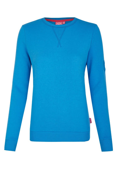 Salzhaut - ADELE Damen normale Passform - Damen - Langarmshirt - Rundhals - 2 - #farbe_ocean-blue