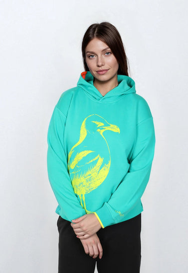 Salzhaut - ADJÜS Damen normale Passform - Hoodie - Kapuze - Kapuzenpulli - 12 - #farbe_lagoon