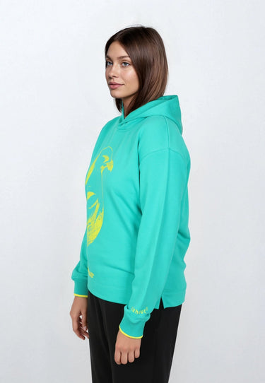 Salzhaut - ADJÜS Damen normale Passform - Hoodie - Kapuze - Kapuzenpulli - 14 - #farbe_lagoon