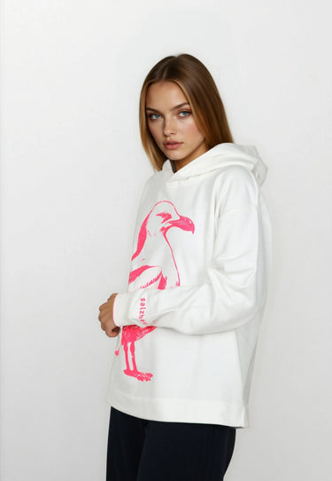 Salzhaut - ADJÜS Damen normale Passform - Hoodie - Kapuze - Kapuzenpulli - 5 - #farbe_offwhite