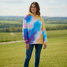 salzhaut - AFFBACKERS Damen Oversized - adenauer & co - All - over - Print - Anker - 1 - farbe_Multicolor