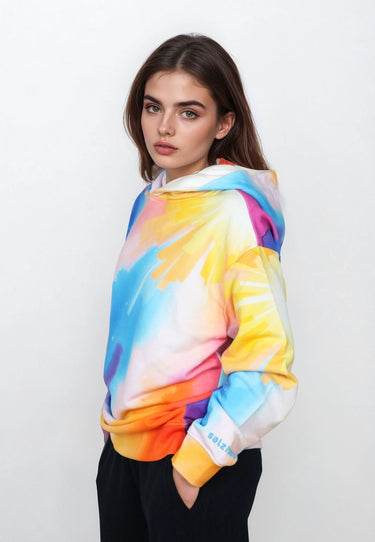 Salzhaut - AFFBACKERS Damen Oversized - All-over-Print - Hoodie - Kapuze - 5 - #farbe_multicolor