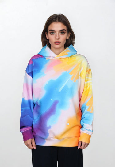Salzhaut - AFFBACKERS Damen Oversized - All-over-Print - Hoodie - Kapuze - 3 - #farbe_multicolor