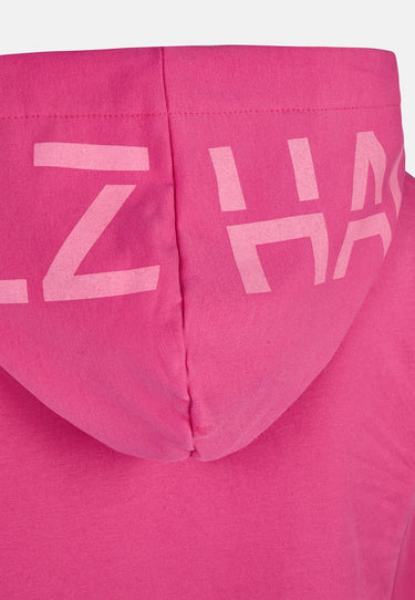 Salzhaut - AFFLUERN Damen Leicht tailliert - Damen - Hoodiekleid - Kapuze - 8 - #farbe_fuchsia