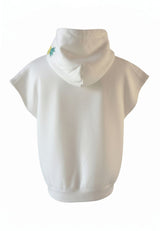 salzhaut - AFNEIN Damen Hoodie Oversized - adenauer & co - Anker - Basic - 6 - #farbe_Offwhite