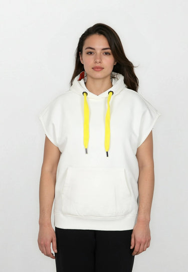 Salzhaut - AFNEIN Damen Oversized - Bauchtasche - Damen - Hoodie - 3 - #farbe_offwhite