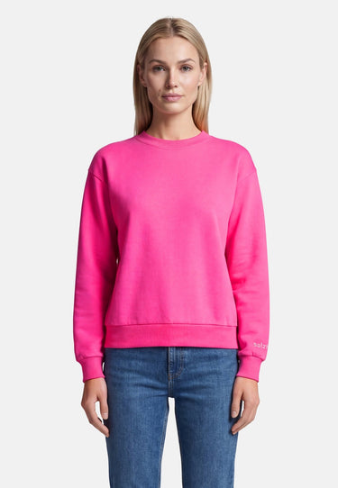 Salzhaut - AGEWEREN Damen Relaxed-Fit - Damen - Pullover - Rundhals - 3 - #farbe_fuchsia