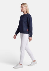 salzhaut - AGEWEREN Damen Relaxed-Fit - adenauer & co - Anker - Basic - 21 - #farbe_Navy
