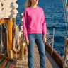 Salzhaut - AGEWEREN Damen Relaxed-Fit - Damen - Pullover - Rundhals - 1 - #farbe_fuchsia