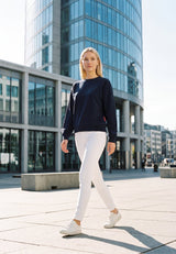 salzhaut - AGEWEREN Damen Relaxed-Fit - adenauer & co - Anker - Basic - 17 - #farbe_Navy