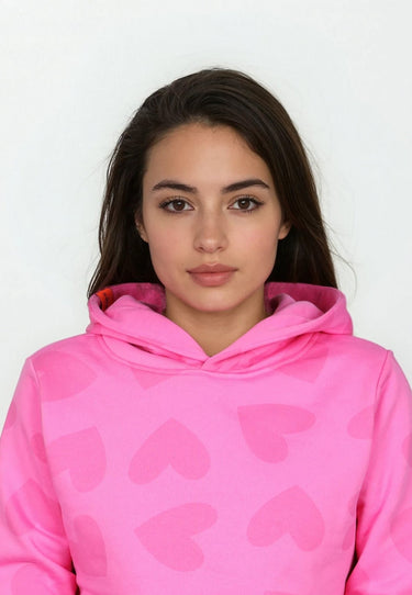 Salzhaut - ANTEN Damen normale Passform - Hoodie - Kapuzenpulli - kuschelig - 6 - #farbe_blossom