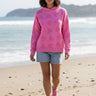 Salzhaut - ANTEN Damen normale Passform - Hoodie - Kapuzenpulli - kuschelig - 1 - #farbe_blossom