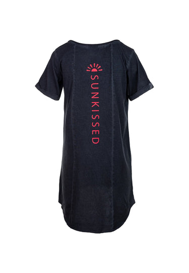 salzhaut - ANTONIA Sunkissed Damen Relaxed - Fit - Backprint - Reduziert - Rundhals - 4 - color_Navy