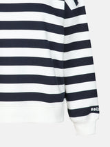 Salzhaut - ARFEN Damen Relaxed-Fit - ringel - Rundhals - Sweatshirt - 17 - #farbe_navy-offwhite
