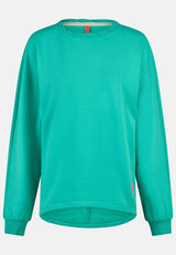 Salzhaut - AVER Damen Relaxed-Fit - Damen - Langarmshirt - Longsleeve - 2 - #farbe_lagoon