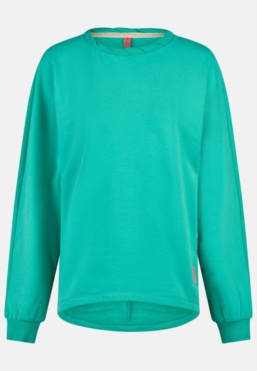 Salzhaut - AVER Damen Relaxed-Fit - Damen - Langarmshirt - Longsleeve - 2 - #farbe_lagoon