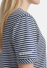 salzhaut - BAAK Damen Relaxed-Fit - adenauer & co - Anker - Basic - 14 - #farbe_Navy-Offwhite