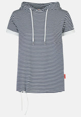 salzhaut - BAGALUTEN Damen Gerade - adenauer & co - All-over-Print - Anker - 10 - #farbe_Navy-Offwhite
