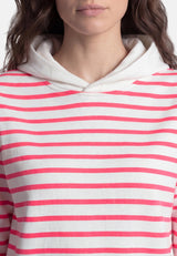 salzhaut - BAMMEL Damen normale Passform - adenauer & co - Anker - Basic - 6 - #farbe_Offwhite-Neonpink
