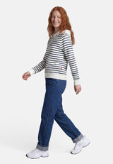 salzhaut - BAMMEL Damen normale Passform - adenauer & co - Anker - Basic - 13 - #farbe_Navy-Offwhite