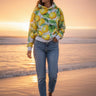 salzhaut - BARCH Damen Relaxed-Fit - adenauer & co - All-over-Print - Anker - 1 - farbe_Multicolor