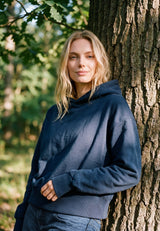 salzhaut - BELEVERN Damen Relaxed-Fit - adenauer & co - Anker - Basic - 9 - #farbe_Navy