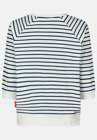 salzhaut - BESONNERS Damen Oversized - adenauer & co - Anker - Basic - 15 - #farbe_Navy Offwhite