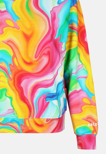 Salzhaut - BETÜDELN Damen normale Passform - All-over-Print - bunt - Sweatshirt - 8 - #farbe_multicolor